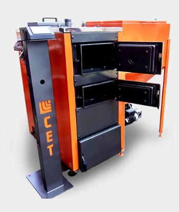 котел СЕТ 25 АП на пеллетах для отопления частного дома