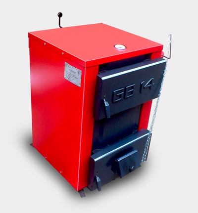 твердопаливний котел GREENBURNER-14