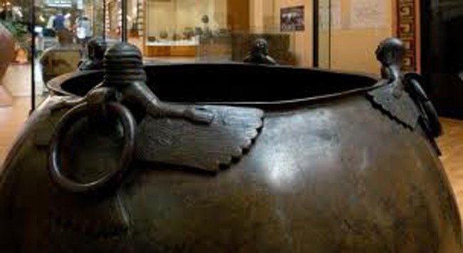 котел скіфів, котел на дровах сет